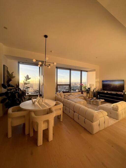 Luxury Highrise Condo Downtown La Los Angeles Dış mekan fotoğraf